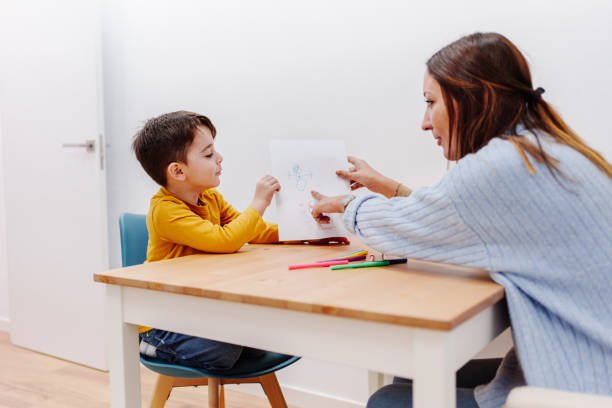 Child-friendly therapy room